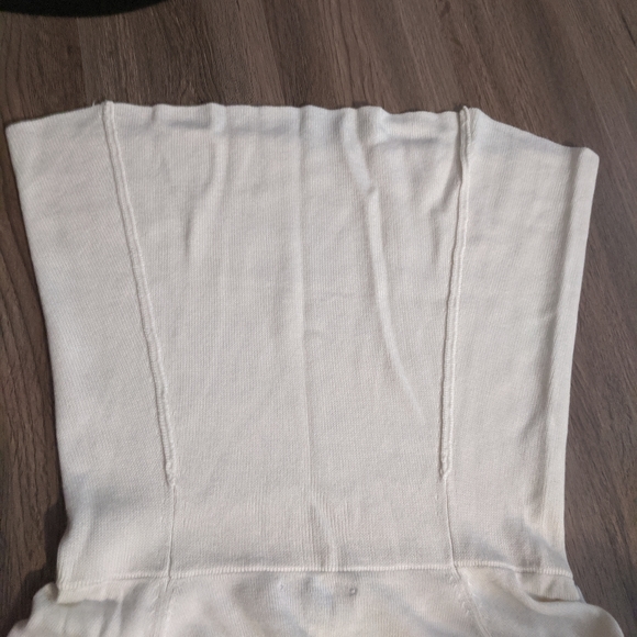 Tommy Hilfiger Ivory Cowl Neck Sweater Medium - Picture 3 of 7